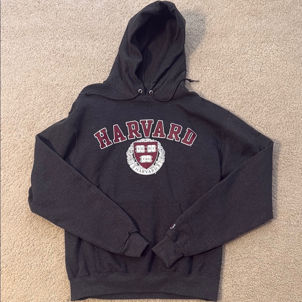 Harvard Dark Gray Hoodie